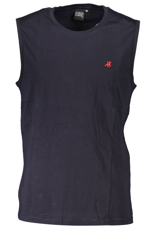 Us Grand Mens Blue Tank Top