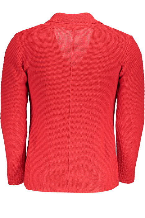Us Grand Polo Mens Red Cardigan