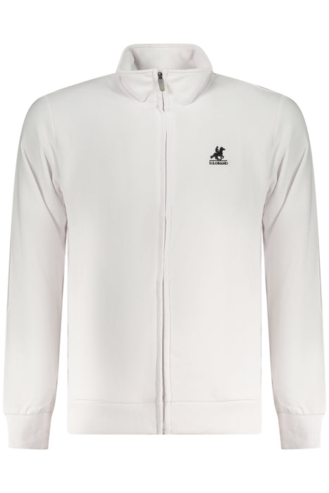 Us Grand Polo Mens Zip-Up Sweatshirt White