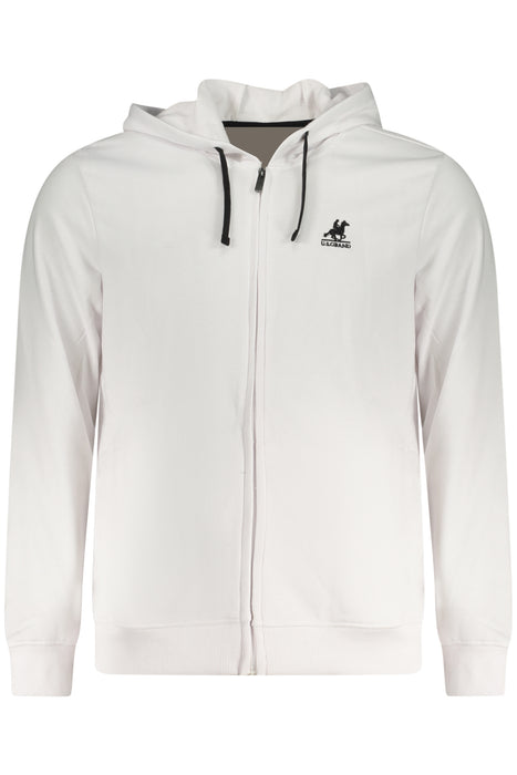 Us Grand Polo Mens Zip-Up Sweatshirt White