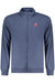 Us Grand Mens Blue Zip-Up Sweatshirt