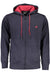 Us Grand Mens Blue Zip-Up Sweatshirt
