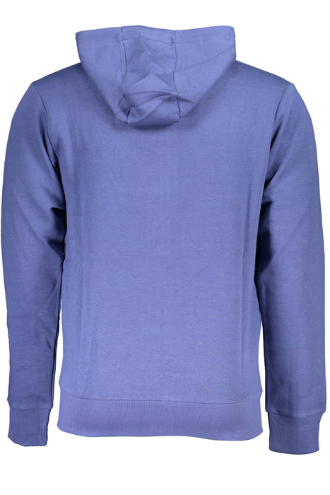 Us Grand Mens Blue Zip-Up Sweatshirt