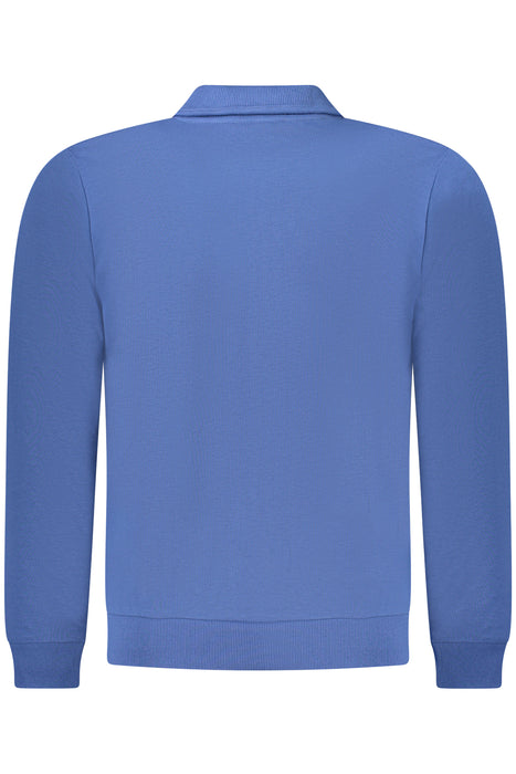 Us Grand Mens Blue Zip-Up Sweatshirt