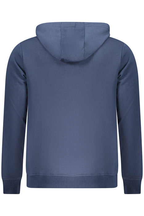 Us Grand Polo Mens Blue Zip-Up Sweatshirt