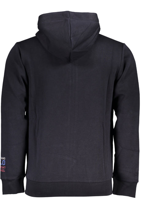Us Grand Mens Blue Zip-Up Sweatshirt