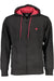 Us Grand Mens Black Zip-Up Sweatshirt