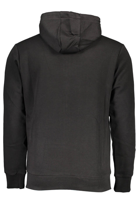 Us Grand Mens Black Zip-Up Sweatshirt