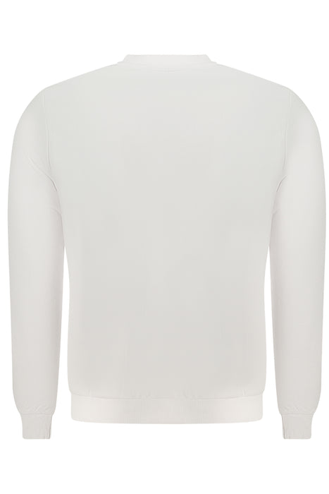 Us Grand Polo Mens Zip-Up Sweatshirt White
