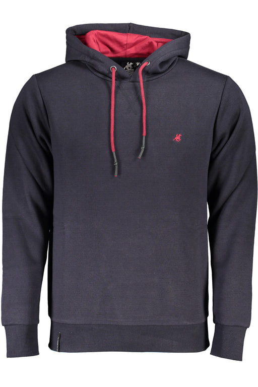 Us Grand Mens Blue Zip-Up Sweatshirt
