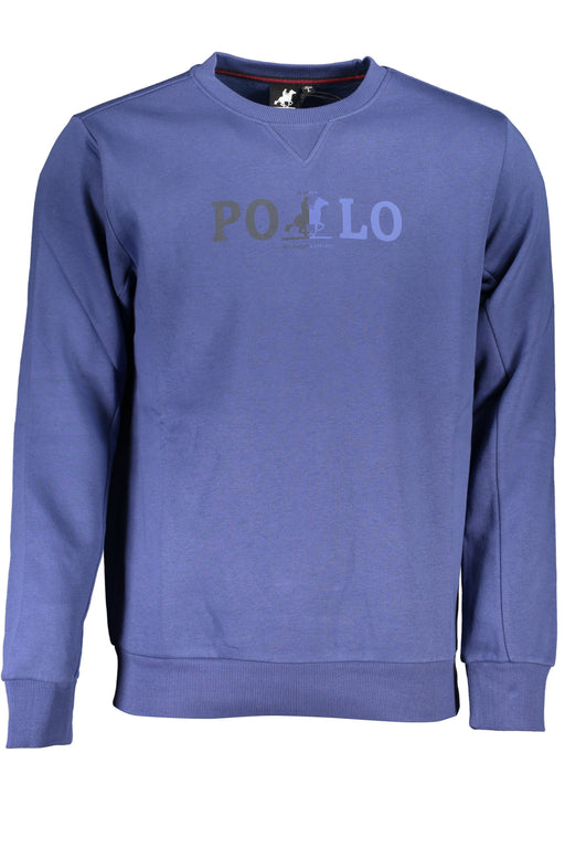 Us Grand Mens Blue Zip-Up Sweatshirt
