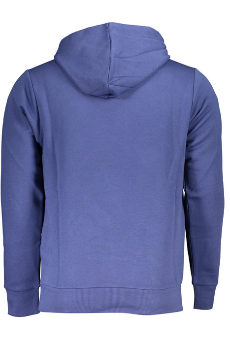 Us Grand Mens Blue Zip-Up Sweatshirt
