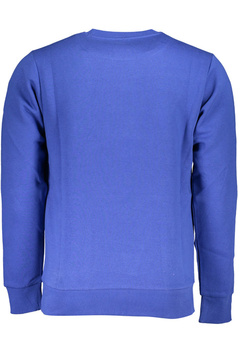 Us Grand Mens Blue Zip-Up Sweatshirt