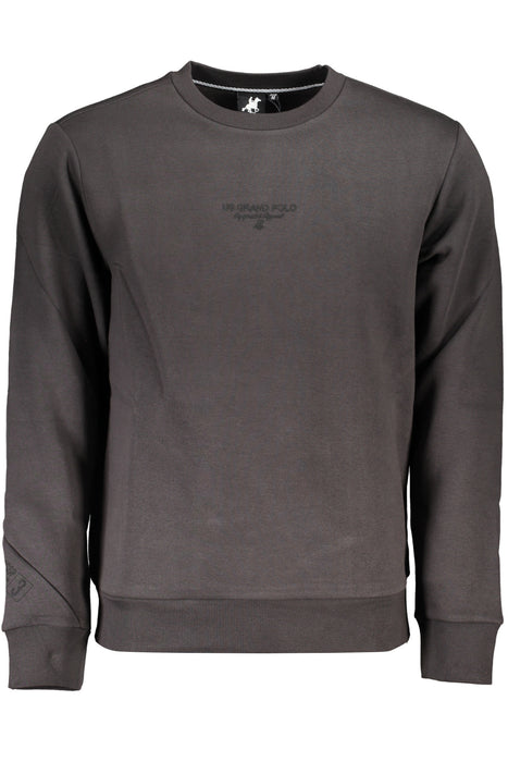 Us Grand Mens Gray Zip-Up Sweatshirt