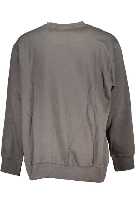 Us Grand Mens Gray Zip-Up Sweatshirt