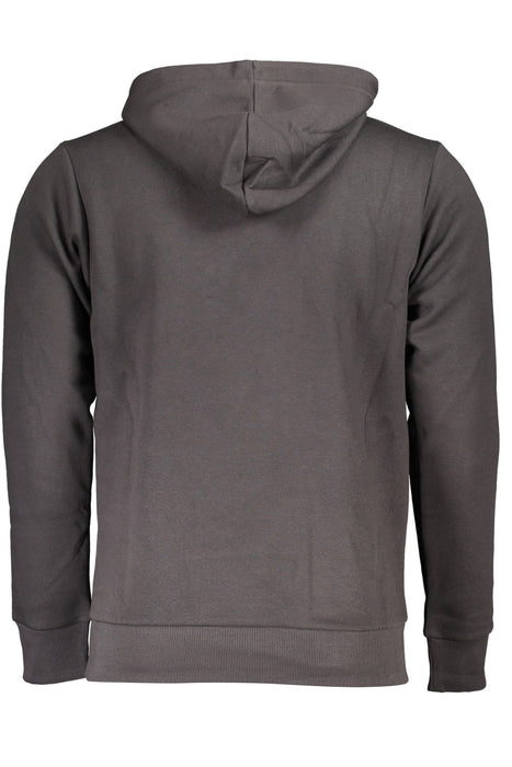 Us Grand Mens Gray Zip-Up Sweatshirt