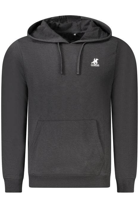 Us Grand Mens Black Zip-Up Sweatshirt