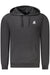 Us Grand Mens Black Zip-Up Sweatshirt