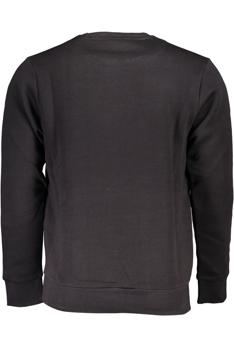 Us Grand Mens Black Zip-Up Sweatshirt