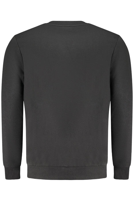 Us Grand Mens Black Zip-Up Sweatshirt