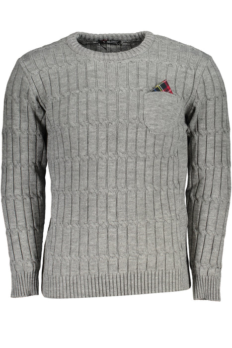 Us Grand Mens Grey Sweater