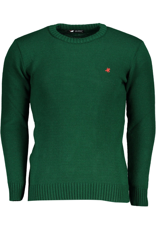 Us Grand Polo Green Mens Sweater