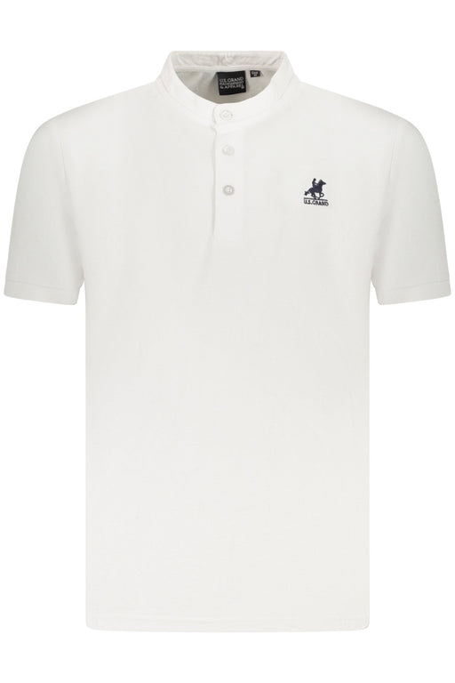 Us Grand Polo Mens Short Sleeve Polo White