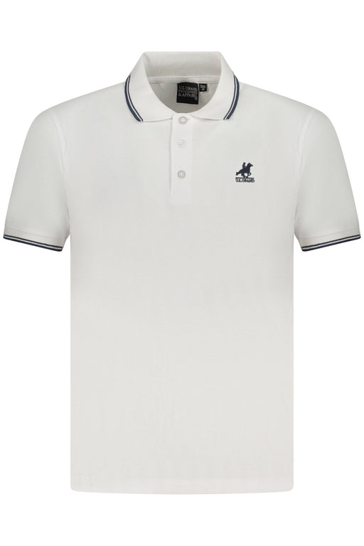 Us Grand Polo Mens Short Sleeve Polo White