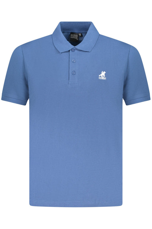 Us Grand Polo Mens Short Sleeve Polo Blue