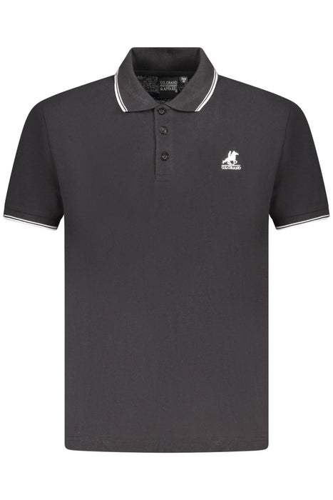 Us Grand Polo Mens Short Sleeve Polo Black