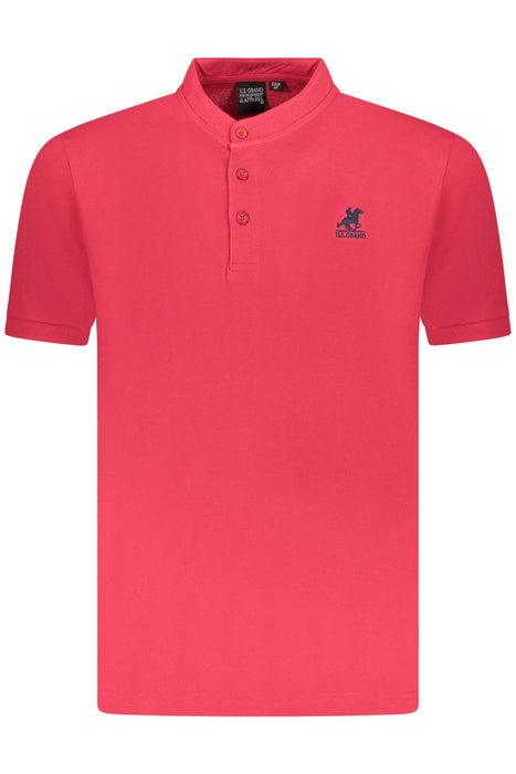 Us Grand Polo Mens Short Sleeve Polo Red