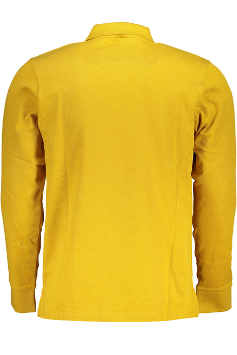 Us Grand Polo Long Sleeve Mens Yellow