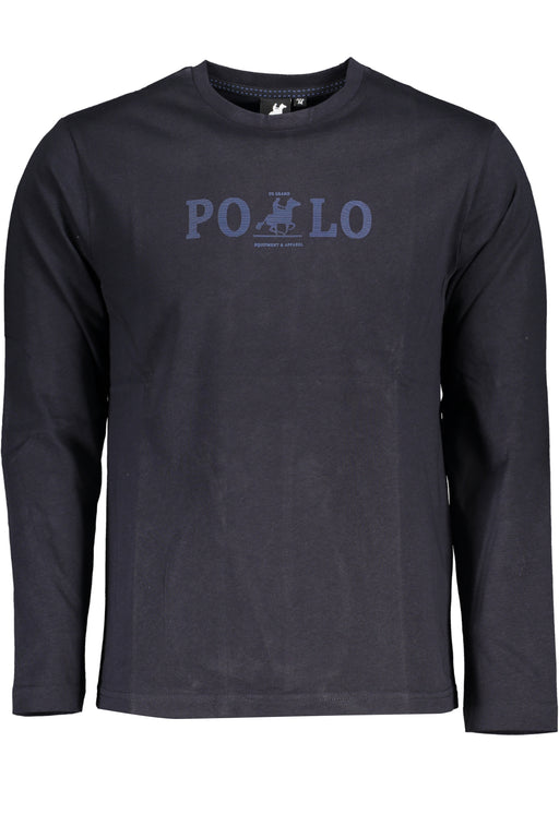 Us Grand Polo Mens Long Sleeve T-Shirt Blue