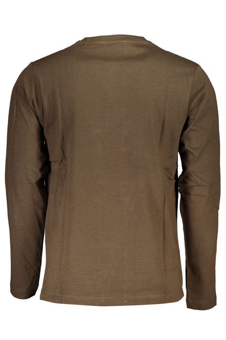 Us Grand Mens Long-Sleeved T-Shirt Brown
