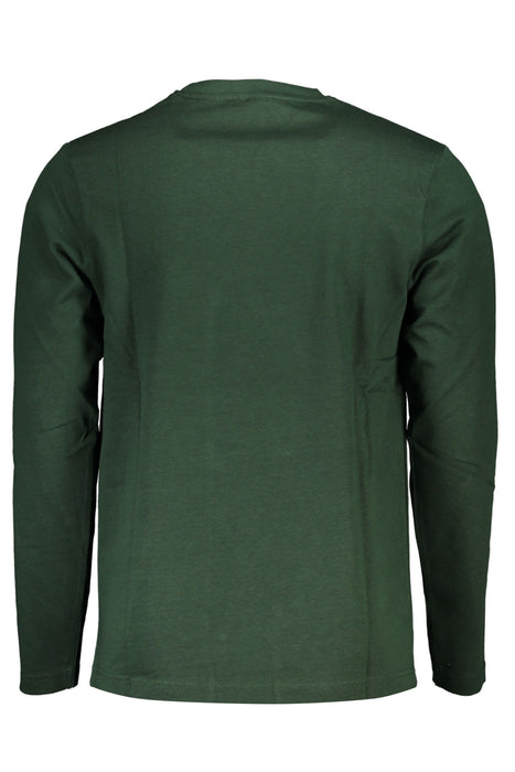 Us Grand Mens Long-Sleeved Green T-Shirt