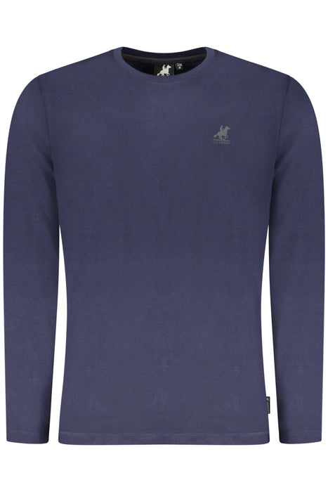 Us Grand Mens Long-Sleeved T-Shirt Blue