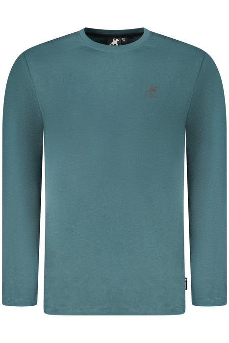 Us Grand Mens Long-Sleeved Green T-Shirt