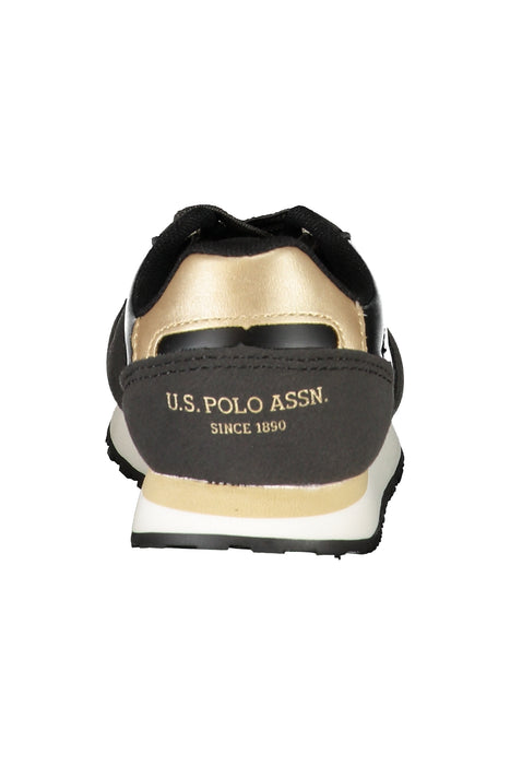 Us Polo Assn. Black Children'S Sports Shoes