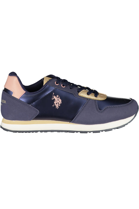 Us Polo Assn. Blue Sports Footwear For Women