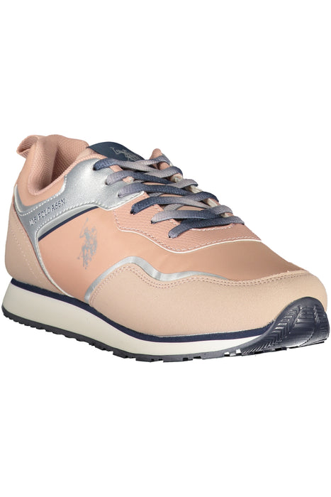 Us Polo Assn. Pink Womens Sports Footwear