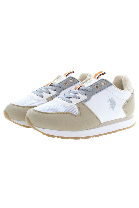 Us Polo Best Price Girls' Sports Footwear Beige