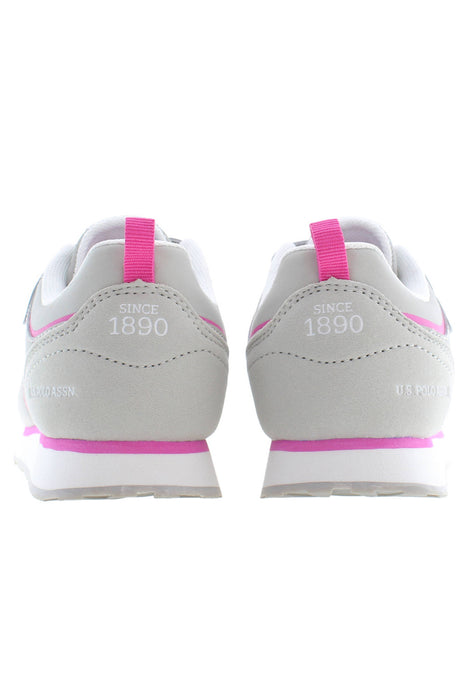Us Polo Best Price Sports Shoes Girls Grey