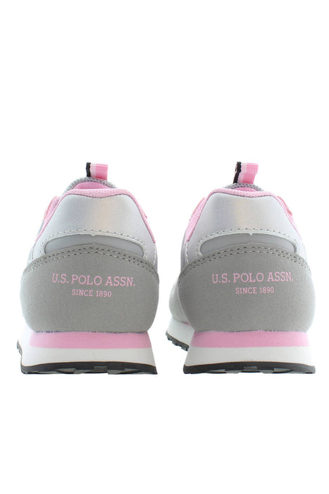 Us Polo Best Price Sports Shoes Girls Grey
