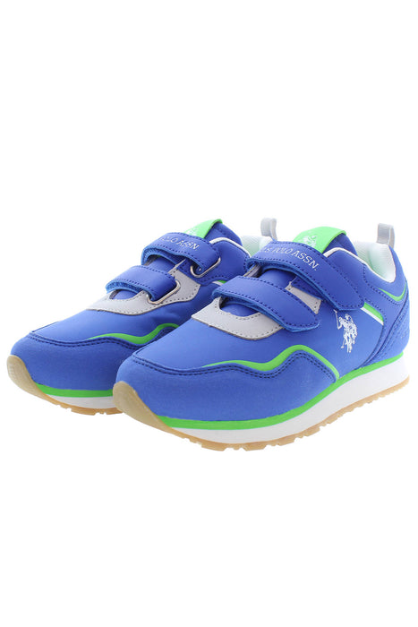 Us Polo Best Price Sports Shoes Children Blue