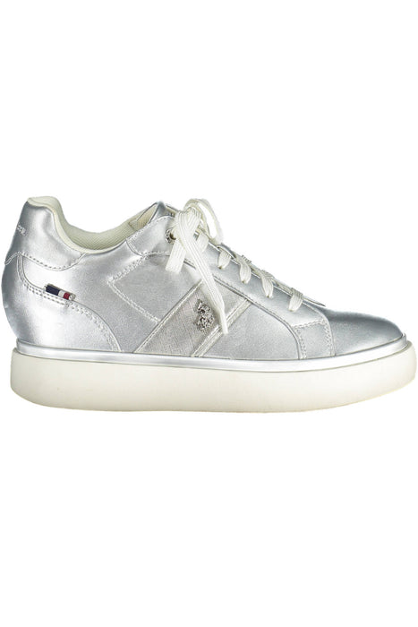 Us Polo Best Price Womens Sports Footwear Silver