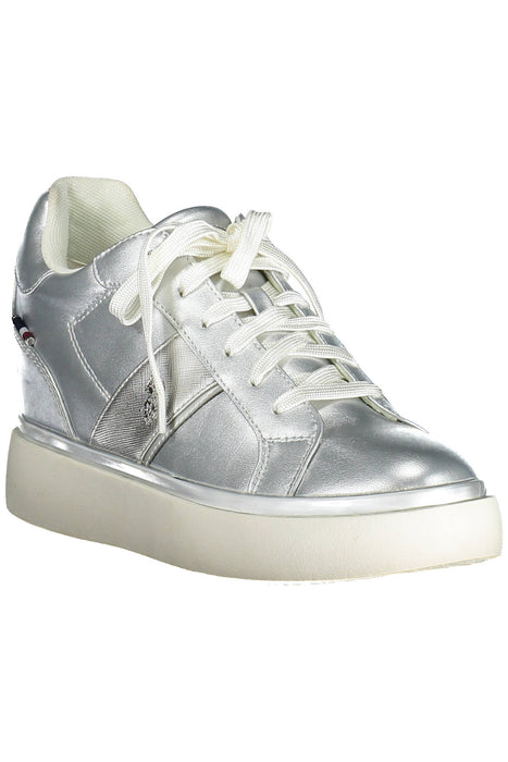 Us Polo Best Price Womens Sports Footwear Silver