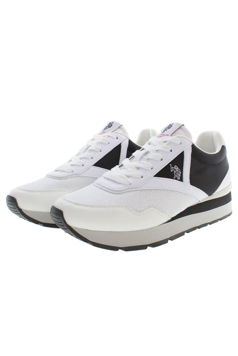 Us Polo Best Price White Womens Sport Shoes