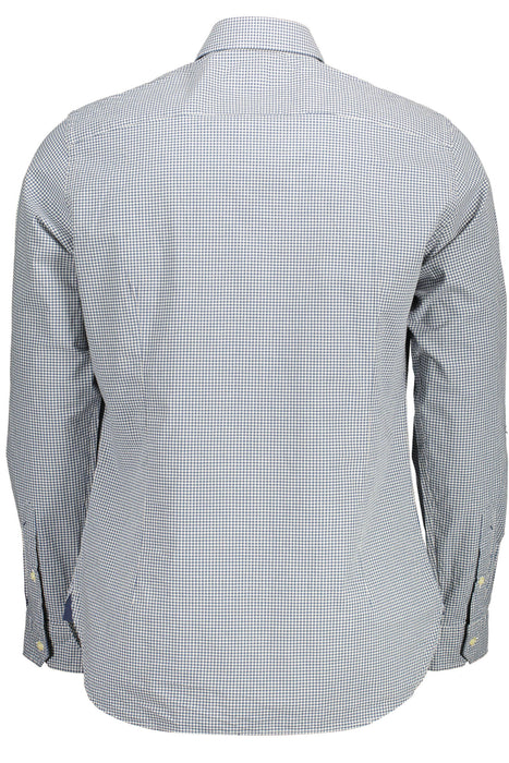 Us Polo Shirt Long Sleeve Man Light Blue