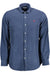 Us Polo Shirt Long Sleeve Men Blue