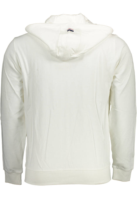 Us Polo Sweatshirt With Zip White Man